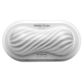 Мастурбатор Tenga Flex Silky Бял  Мастурбатори