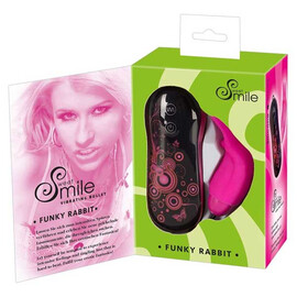 Вибростимулатор зайче Ei Funky Sweet Smile  Вибро-стимулатори