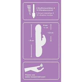 Hi-tech вибратор Push Vibrator Sweet Smileснимка 6