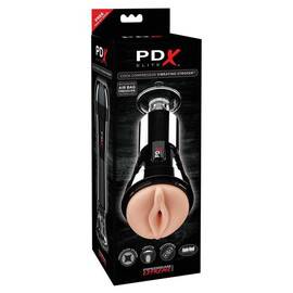 Вибриращ мастурбатор със засмукващ ефект PDX Elite Cock Compressor мнения и цена с намаление от sex shop