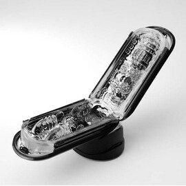 Мастурбатор с вибрация Tenga Flip Zero Electronic Blackснимка 5