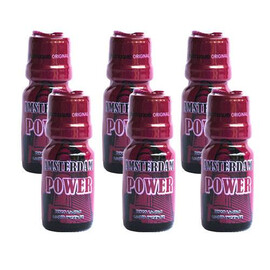 Комплект 6 попърса Amsterdam Power  Попърс, poppers