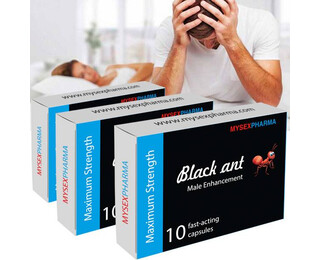 Черна Мравка BLACK ANT 3 x 10бр Капсули за ерекцияснимка 4