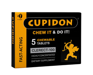 Cupidon 5 Бързодействащи Дъвчащи Таблетки за Ерекцияснимка 2
