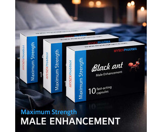 Черна Мравка BLACK ANT 3 x 10бр Капсули за ерекцияснимка 2