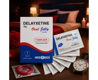 Орално желе за забавяне на еякулацията Delayxetine 7бр
