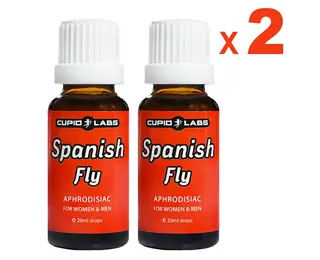 2 x Испанска муха Купид Възбуждащи капки Spanish Fly 2x20mlснимка 2