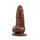 Дилдо JUMBO JACK Dildo Brown 15см  Класически дилда