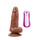 Вибриращо дилдо JUMBO JACK Vibrating Dildo Brown 15см  Вибриращи дилда