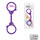 Силиконови белезници в лилав цвят Handcuffs in Purple  Белезници