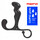 Простатен масажор Prostate Massager Black + подарък лубрикант Простатни масажори Простатен масажор Prostate Massager Black + подарък лубрикант Простатни масажори