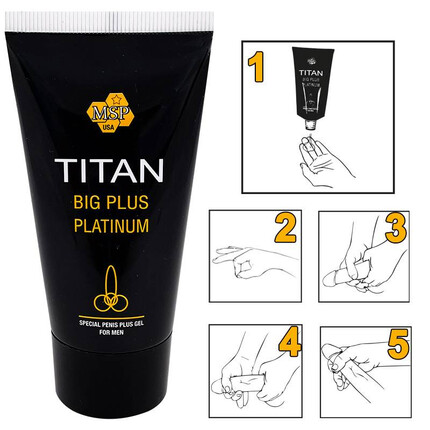 TITAN XXL ПРОМО Titan Gel + Titan Pills капсули за Уголемяване на пенисаснимка 5