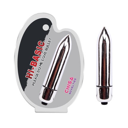 Мини булит Please Do Me Love Bullet Silver