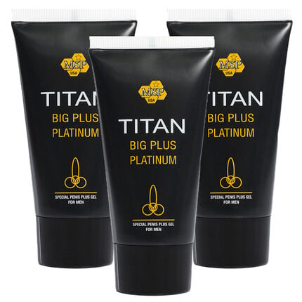 3 x Titan gel - Титан гел платинум за уголемяванеснимка 2