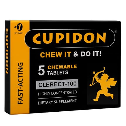 Cupidon 5 Бързодействащи Дъвчащи Таблетки за Ерекцияснимка 2