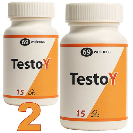 2 x TestoY за Силна Ерекция 2x15 капсулиснимка 2
