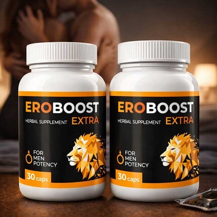 2 x EroBoost Max – хапчета за по-силна ерекция и повишено либидо.