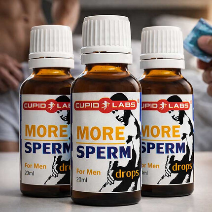 3 x Капки за повече сперма More Sperm