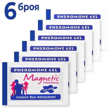 Magnetic Pheromone - гел парфюм за тяло 6бр.снимка 3