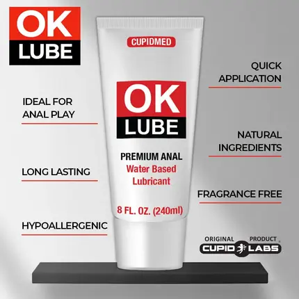 Анален лубрикант OK Lube Anal 240mlснимка 2