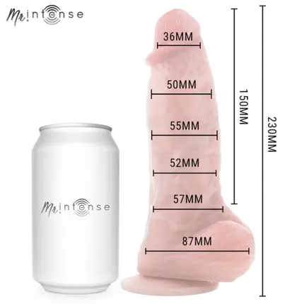 MR INTENSE - MEDIUM SPENCER силиконов дилдо 23 см -Ø- 5.7 смснимка 3