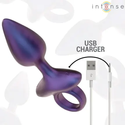 INTENSE - MICHAEL VIBRATING ANAL PLUG MODEL 2 дистанционно управлениеснимка 4