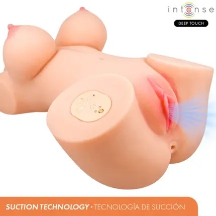 INTENSE DEEP TOUCH - VERO TORSO вагина с SUCTION, HEAT, VIBRATION и VOICE EFFECTS L 5.5 KGснимка 2