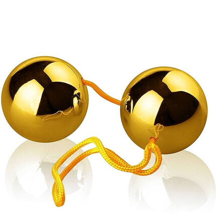 Вагинални топчета Small Gold Orgasm ballsснимка 2