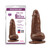 Дилдо JUMBO JACK Dildo Brown 15см  Класически дилда