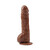 Вибриращо дилдо JEFF STRYKER Vibrating Dildo Brown 22,8см  Вибриращи дилда