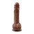 Вибриращо дилдо JEFF STRYKER Vibrating Dildo Brown 22,8см  Вибриращи дилда
