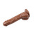 Вибриращо дилдо JEFF STRYKER Vibrating Dildo Brown 22,8см  Вибриращи дилда