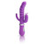 Троен вибратор Multi-speeds G Spot Dildo Purple  Hi-Tech вибратори