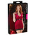 Velvet Dress red XL  Парти и мини рокли