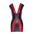 Dress red/black M  Парти и мини рокли