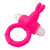 Вибриращ пенис ринг Зайче - розов  Пенис Пристегачи