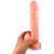 Мощен реалистичен дилдо от медицински TPE с вакуумна основа 22 см