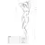 PASSION WOMAN BS088 боди чорапогащникснимка 3