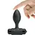 PRETTY LOVE - VIBRA BUTT 10 VIBRATIONS ANAL PLUG черен