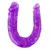 BAILE - Двоен дилдо IN LILAC FLEXIBLE желе