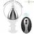 INTENSE - VIBRATING метален ANAL PLUG с LED LIGHTS и дистанционно управление - SIZE Sснимка 2