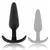 BLACK&SILVER - KAEL силиконов ANAL PLUG с MEDIUM HANDLEснимка 3