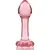 NEBULA SERIES BY IBIZA - MODEL 2 ANAL PLUG боросиликатно стъкло розов 11 см -O- 3.5 смснимка 5