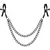 BEGME - Червен EDITION NIPPLE CLIPS с CHAIN