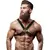 FETISH SUBMISSIVE ATTITUDE - MENS CROSS CHEST ECO-LEATHER харнес