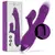 INTENSE - IGGY MULTIFUNCTION RECHARGEABLE вибратор UP & DOWN с CLITORAL STIMULATOR лилав