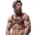 FETISH SUBMISSIVE ATTITUDE - MENS ECO-LEATHER CHEST харнес черен/червенснимка 4