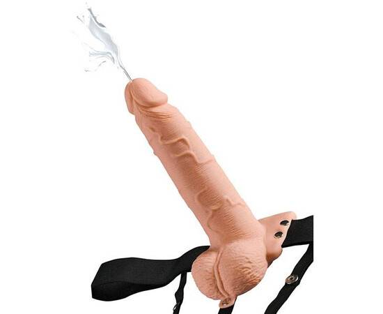 Реалистичен пръскащ пенис колан Strap-on Squirting 7.5" мнения и цена с намаление от sex shop