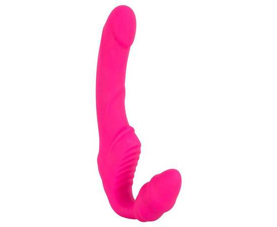 Вибриращ двоен страпон Vibrating Strapless Strap-On Pink мнения и цена с намаление от sex shop