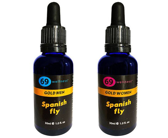 Афродизиак за мъже Spanish Fly Men GOLD 30мл + Spain Fly Women GOLD 30мл мнения и цена с намаление от sex shop